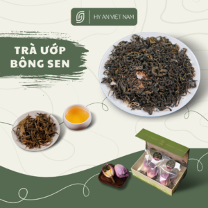 Trà sen Tây Hồ Hộp gồm 6 bông