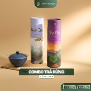 [Ống 30gr] Combo Trà Rừng, Trà Móng Rồng, Bạch Trà Tiên - Ống trà trải nghiệm - Trà Cổ Thụ Hà Giang - Hy An Tea Nước Chè Trà