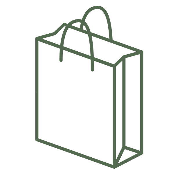 Biểu tượng túi quà in logo